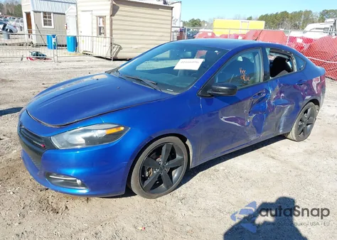 2014 Dodge Dart Sxt из США, поврежденный, VIN 1C3CDFBB1ED801575